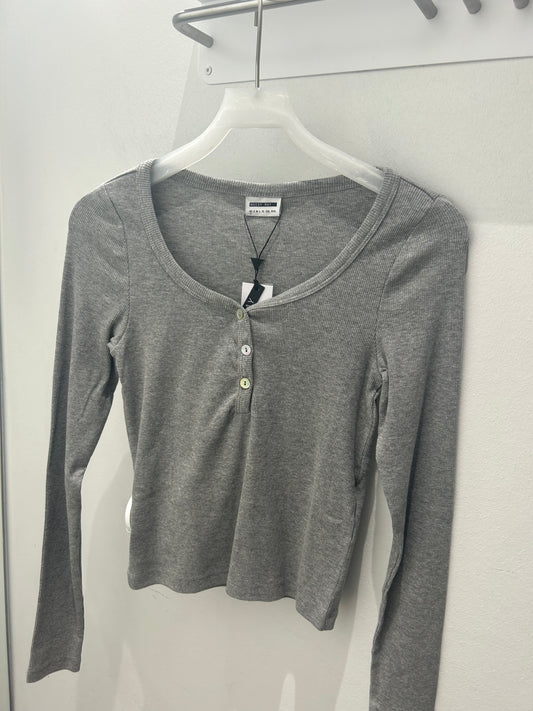 NMJUDY T-Shirts & Tops - Light Grey Melange