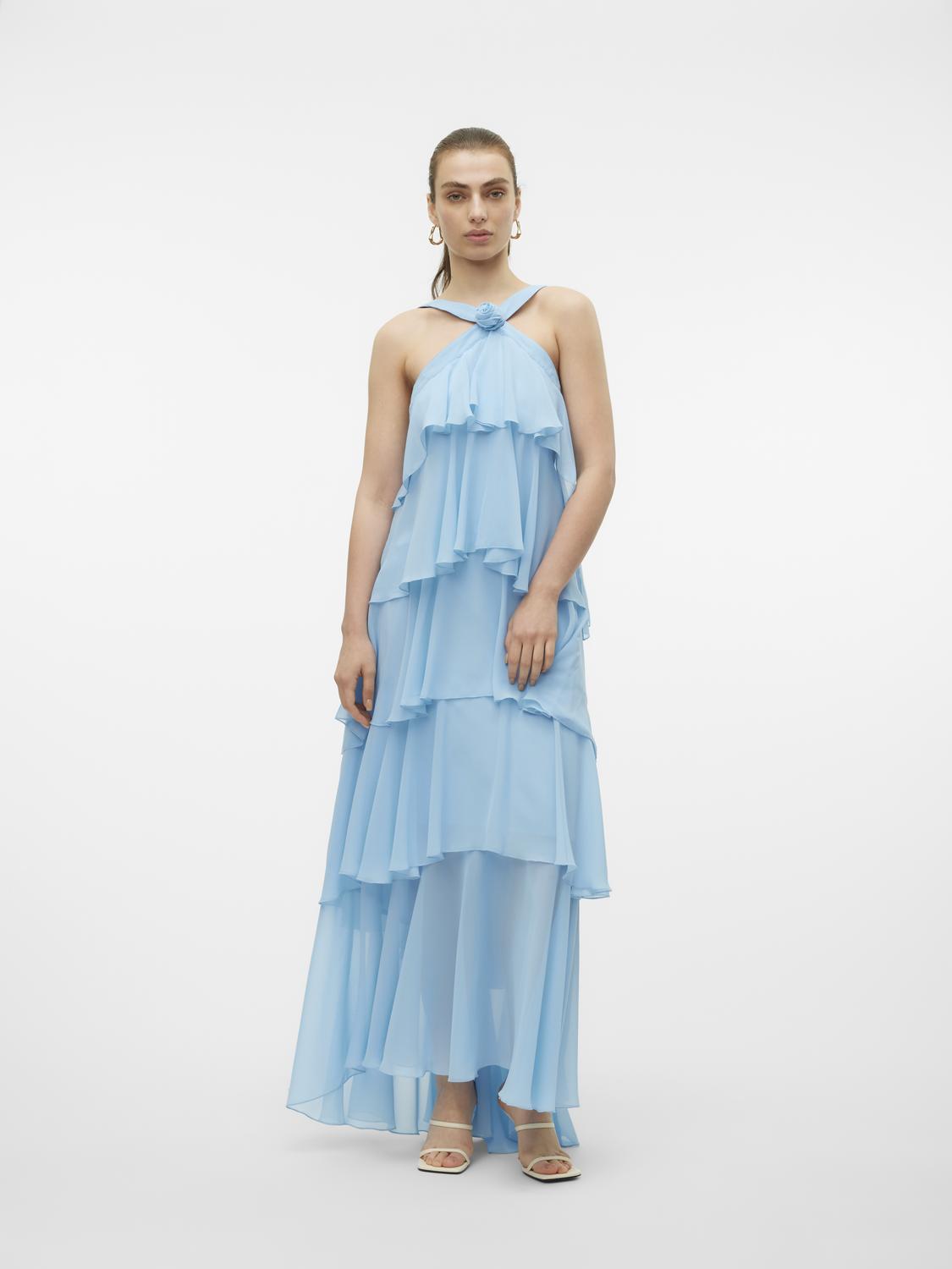 VMFELICIA Long Dress - Airy Blue