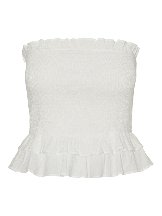 VMVIOLA Tube Top - Snow White