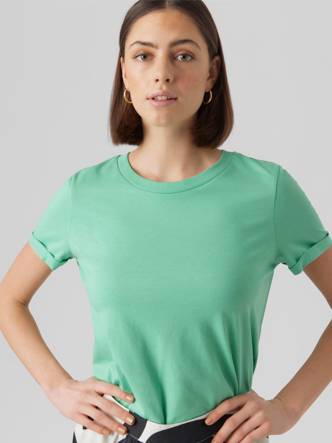 VMPAULA T-Shirt - Jade Cream