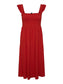 PCKEEGAN Dress - Poppy Red