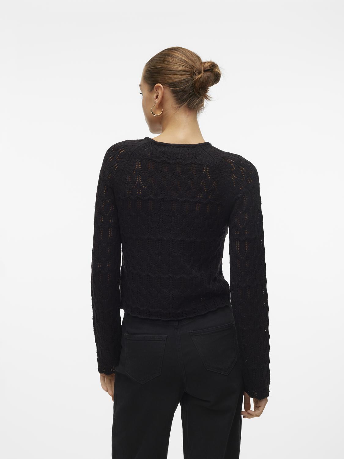 VMNEWFABIENNE Pullover - Black